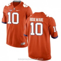 Mens Ben Boulware Clemson Tigers #10 New Style Limited Orange College Football C012 Jersey