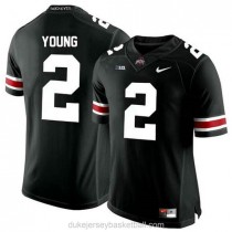 Mens Chase Young Ohio State Buckeyes #2 Game Black College Football C012 Jersey