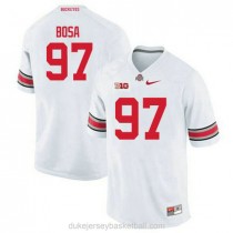 Mens Joey Bosa Ohio State Buckeyes #97 Limited White College Football C012 Jersey