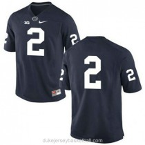 Mens Marcus Allen Penn State Nittany Lions #2 New Style Game Navy College Football C012 Jersey No Name