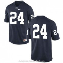 Mens Mike Gesicki Penn State Nittany Lions #24 New Style Authentic Navy College Football C012 Jersey No Name
