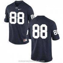 Mens Mike Gesicki Penn State Nittany Lions #88 New Style Game Navy College Football C012 Jersey No Name