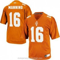 Mens Peyton Manning Tennessee Volunteers #16 Adidas Authentic Orange College Football C012 Jersey