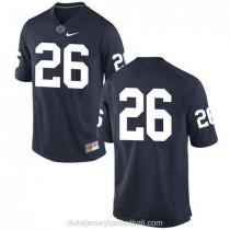 Mens Saquon Barkley Penn State Nittany Lions #26 New Style Game Navy College Football C012 Jersey No Name