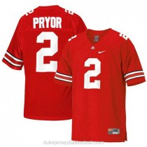Mens Terrelle Pryor Ohio State Buckeyes #2 Limited Red College Football C012 Jersey