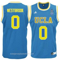 Russell Westbrook Ucla Bruins 0 Authentic Adidas College Basketball Youth Blue Jersey