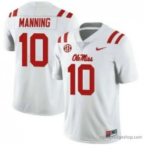Womens Eli Manning Ole Miss Rebels Authentic White College 264 Jersey F562