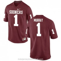 Womens Kyler Murray Oklahoma Sooners #1 Game Red College Football C012 Jersey