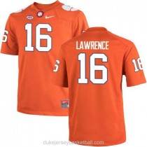 Womens Trevor Lawrence Clemson Tigers #16 Limited Orange College Football C012 Jersey