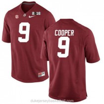 Youth Amari Cooper Alabama Crimson Tide Limited 2016th Championship Red College Football C012 Jersey