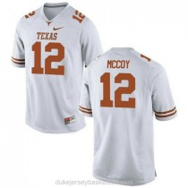Youth Colt Mccoy Texas Longhorns #12 Game White College Football C012 Jersey