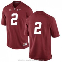 Youth Jalen Hurts Alabama Crimson Tide #2 Limited Red College Football C012 Jersey No Name