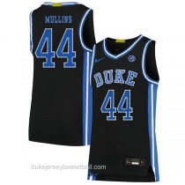 Youth Jeff Mullins Duke Blue Devils #44 Authentic Black Colleage Basketball Jersey