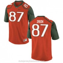 Youth Michael Irvin Miami Hurricanes #47 Limited Orange Green College Football C012 Jersey