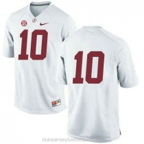 Youth Reuben Foster Alabama Crimson Tide #10 Limited White College Football C012 Jersey No Name