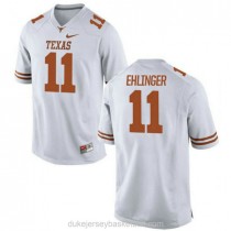 Youth Sam Ehlinger Texas Longhorns #11 Authentic White College Football C012 Jersey