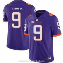Youth Travis Etienne Clemson Tigers #9 Limited Purple College Football C012 Jersey