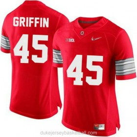 Mens Archie Griffin Ohio State Buckeyes #45 Champions Game Red College Football C012 Jersey