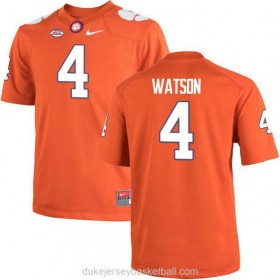 Mens Deshaun Watson Clemson Tigers #4 Limited Orange College Football C012 Jersey