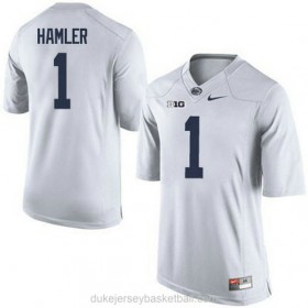 Mens Kj Hamler Penn State Nittany Lions #1 Limited White College Football C012 Jersey