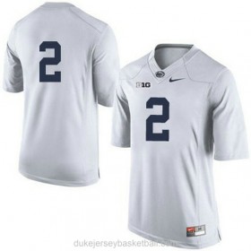 Mens Marcus Allen Penn State Nittany Lions #2 Game White College Football C012 Jersey No Name