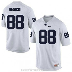 Mens Mike Gesicki Penn State Nittany Lions #88 Limited White College Football C012 Jersey