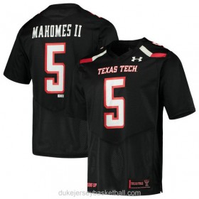 Mens Patrick Mahomes Texas Tech Red Raiders Limited Black College Football C012 Jersey