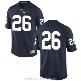 Mens Saquon Barkley Penn State Nittany Lions #26 New Style Authentic Navy College Football C012 Jersey No Name