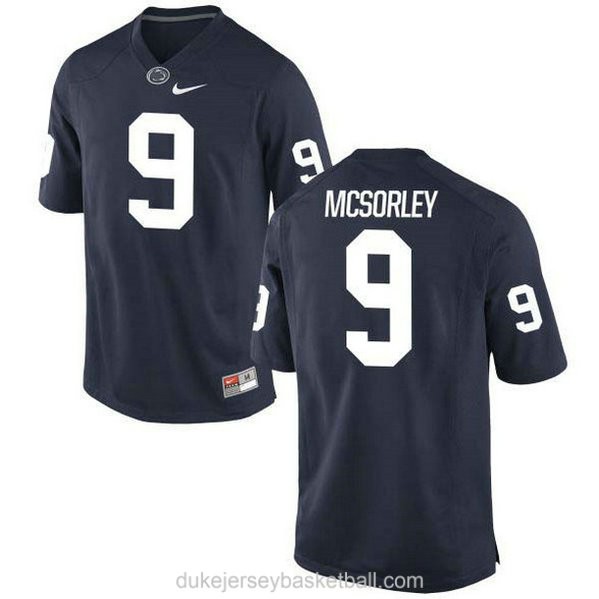 Mens Trace Mcsorley Penn State Nittany Lions #9 New Style Limited Navy College Football C012 Jersey